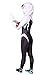 ocarseii Toddler Kids Spider Verse Miles Morales Gwen Jumpsuit Bodysuit Halloween Cosplay Costumes White