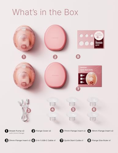 Momcozy Wellness 1 Wearable Breast Pump, Warm-Massage Hands-Free Pump with Heated Flange&Simulated Massage for Comfortable Breastfeeding&Let-Down, App-Controlled, 4 Modes 12 Levels, 180ml/6oz
