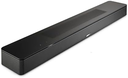 Bose Smart Dolby Atmos Soundbar, All-in-One Soundbar for TV, A.I. Dialogue Mode, Voice Control and Amazon Alexa Built-in, Supports Bluetooth/AirPlay/Spotify Connect/Chromecast, Black