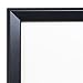 SnapeZo Poster Frame 36x48 Inches, Black 1.7 Inch Aluminum Profile, Front-Loading Snap Frame, Wall Mounting, Wide Series
