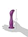 Doc Johnson Vac-U-Lock - The Dream - Platinum Premium Silicone Dildo - F-Machine and Harness Compatible Dildo - Purple