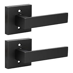 KNOBWELL 2 Pack Heavy Duty Dummy Door Lever Dummy