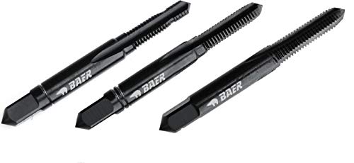 BAER HSSE VAP Hand Tap 3-Piece Set M 5 x 0.8 Taper with Guide Pins