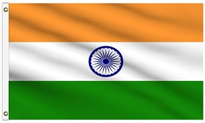 Amazon Com Banner Buzz Make It Visible Knitted Fabric India Flag