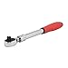 Neiko 03068A 1/2-Inch Drive Extendable Ratchet Handle | 72 Tooth Reversible Ratcheting Feature w/Soft Grip Handle | 12 to 17-1/2” Lengths, Red