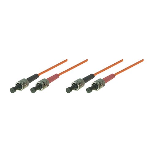 Tecline 75801 OM2 Fibre Optic Cable 50/125 µm / 1.0 M orange