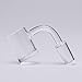 14mm Male 90 Degree 4mm Wall Thick Quartz with Glow Ball Glass Collector
