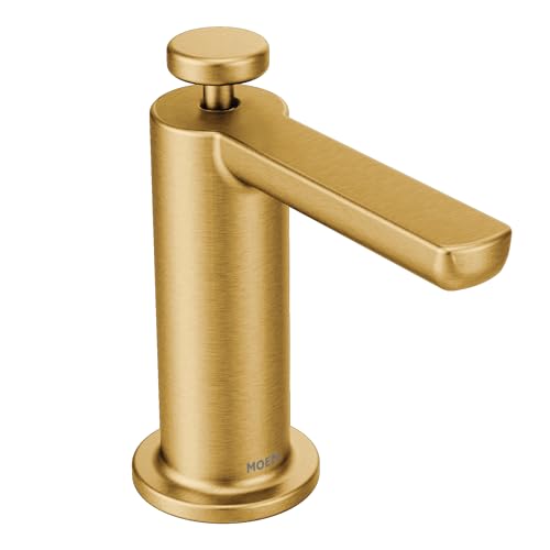 Moen S3947BG Dispensador de jabón, Oro Cepillado