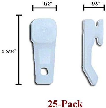 Amazon Com Shade Doctor Of Maine 25 Pack Of Drapery Curtain