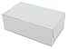 MT Products White Eclair Donut Box 6.25