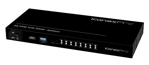 Kanex Pro HDSP164K 4K HDMI 16-Port Distribution Amplifier