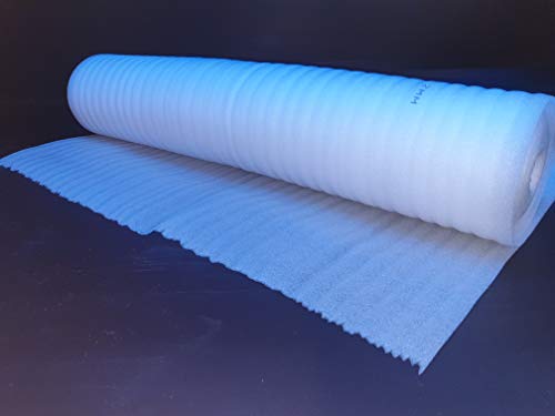 Acoustic White Foam 2mm Laminate Wood Floor Underlay 1 Roll 15m2