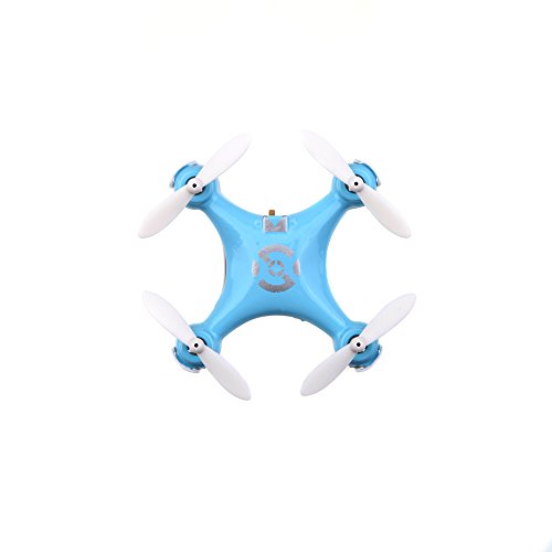 Cheerson CX-10 4CH 2.4GHz 6 Axis Gyro LED Rechargeable Mini Nano RC UFO Quadcopter - Blue Cheerson CX-10 4CH 2.4GHz 6 Axis Gyro LED Rechargeable Mini Nano RC UFO Quadcopter - Blue