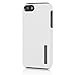 iPhone 5 5S SE Case, Incipio DualPro Case Shockproof Hard Shell Hybrid Authentic Rugged Cover - White/Gray