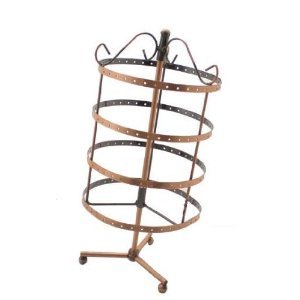 48 Pairs Copper Rotating Earring Holder/ Jewelry Stand/jewelry Organizer/jewelry Tree