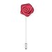 TopTie Lapel Pin Flower Boutonniere for Suit Rose for Wedding (Pack of 12)-SET8