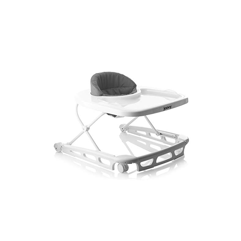 Joovy Spoon Baby Walker & Activity Center Featuring Three Adjustable Heights, Tough Luggage Grade Seat Material, and 30…