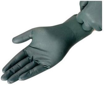 Microflex® Medium Green 10.6" Dura-Flock 8.3 mil Latex-Free Nitrile Ambidextrous Non-Sterile Industrial Grade Powder-Free Disposable Gloves With Textured Finish And Standard Examination Beaded Cuff