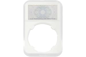 PCCB MINGT 10PCS 39MM Coin Slab Display Acrylic Coin Holder Collection Casing Protector Storage Case for Coin Collection and Supplies