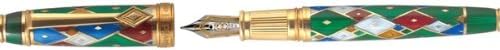 David Oscarson’s Harlequin Green Emerald Fine Limited Edition Fountain Pen