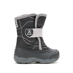 Kamik Snowbug 5 Snow Shoe, Black, 12 US Unisex