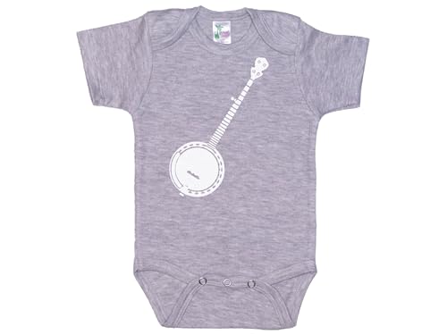 Ebenezer Fire Banjo Onesie/Bluegrass Baby Outfit/Music Bodysuit/Infant Romper