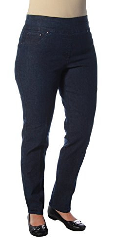 Ruby Rd. womens Pull-on Extra Stretch Denim
