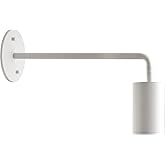 Kuzco Lighting Barclay 3" Wall/Ceiling Light | White Finish | Adjustable Directional LED-Compatible Fixture | Steel Construct