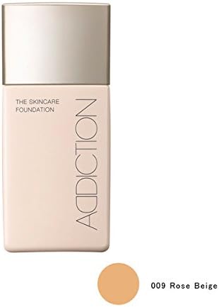 Amazon ザ スキンケア ファンデーション 009 ローズベージュ 30ml アディクション Addiction リキッド ファンデーション 通販