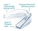 Mouth Guard for Teeth Grinding & Clenching - Night Guard for Bruxism & TMJ - Custom Fit - BPA Free Medical Grade Dental & Athletic Teeth Guard