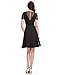 Ever Pretty Womens Short Sleeve V-Neck Ruched Bust Chiffon Party Dress 03882