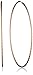 Jessica Simpson Gold-Tone Thin Hoop Earrings