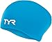 TYR Adult Long Hair Silicone Wrinkle Free Swim Cap for Braids, Dreadlocks, Streamlined Swim, Hair Protection