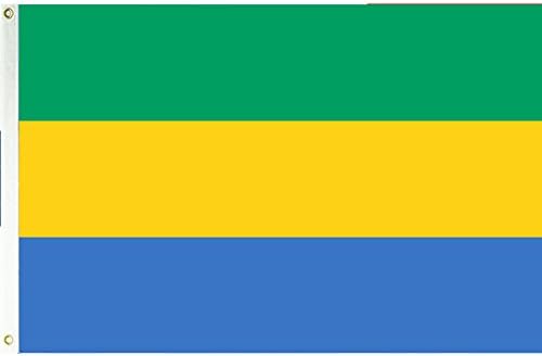 Amazon Com Vista Flags 3x5 Gabon Flag Gabonese Republic Banner