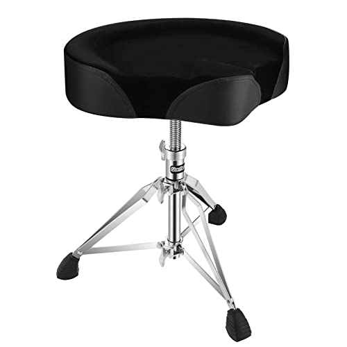 Starfavor Drum Throne Height Adjustable Padded Seat Drum Stool