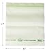 BioBag 100% Certified Compostable Resealable Sandwich Bags, 25 Count, Perfect for Lunches, Snacks, and On The Go Green