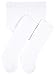 Lilax Baby Girl's Basic Solid Cotton Footed Tights 0-6M White