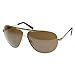 zeroUV Full Frame Big X-Large Oversized Metal Aviator Sunglasses