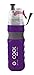 O2COOL Power Flow Grip Band Bottle with Classic Mist 'N Sip Top 24 oz, Purple