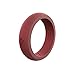 Qalo Women's Desert Rose Classic Quality Q2X Silicone Ring Size 06