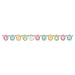 Unique 4.3ft Pastel Baby Shower Letter Banner