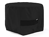 CoverMates – Round Firepit Cover – 24DIAMETER x 18H – Elite Collection – 3 YR Warranty – Year Around Protection - Black