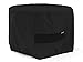 Round Fire Pit Cover Elite Black