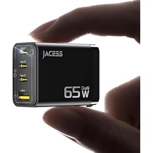 65w PD 急速充電器 type-c 【世界最小クラス・4台同時に急速充電・超軽量】 usb コンセント