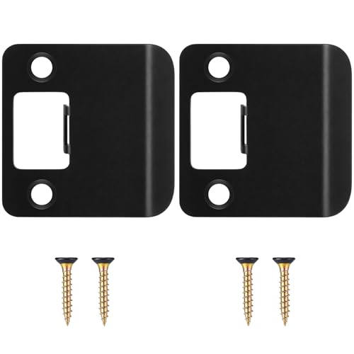 Otoolling Extended Door Strike Plate Black