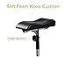 BEYOUR WALKER Folding Knee Walker for Foot Injuries with Dual Braking System Crutches Alternative, White