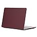 GMYLE Hard Case Frosted for New Macbook Pro 13 inch 2016 (A1706/A1708) (With/Without Touch Bar) - Dark Red Rubber Coated Hard Shell Case Cover