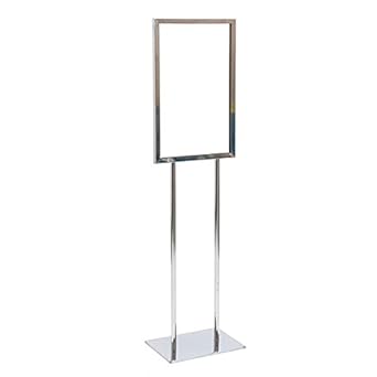 Amazon Com Kc Store Fixtures 10601 Floor Standing Sign Holder 14