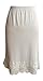 Lucky Love Dress and Skirt Extender with Lace Trim (2X, Cream Scallop Lace)
