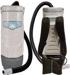 Sandia70-4000 HEPA Raven, Backpack Vacuum, Machine Only, 1340W, 150 CFM, 1.5 hp, 1-StageMotor, 6 Quart